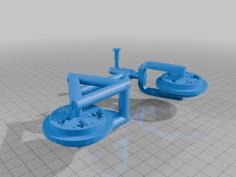 Toy Bike With Planetary Gears 3D Printer Model