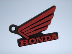 Honda Keychain – Double Sided 3D Printer Model