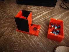 Collapsible Dice Tower 3D Printer Model