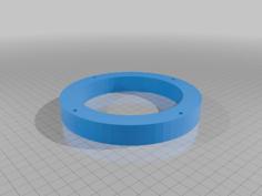 Car Speakers Angled Spacer Ring 5 1/4″ 130mm 3D Printer Model