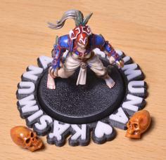 Blood Bowl Ball Marker 3D Printer Model