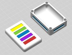 Wingspan Player Token Box Optimized For Colored Inlay 3D Printer Model