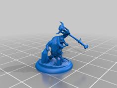 Warmaster Orc Shaman 3D Printer Model