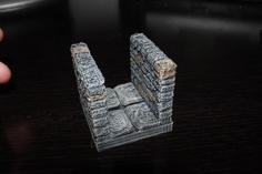 OpenForge Stone Dungeon Corridor 3D Printer Model