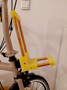 DIY Brompton Luggage Front Rack 3D Printer Model