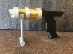 Star Trek: The Cage Laser Pistol With Working Trigger/lights 3D Printer Model