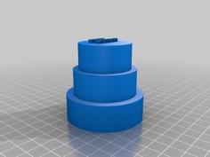 BIRTHDAY CAKE 3D Printer Model