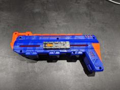 Nerf Delta Trooper Barrel Side Rails 3D Printer Model