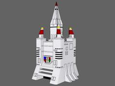 Castle Of Lions (Non-Scale) From Beast King GoLion (Voltron) 3D Printer Model