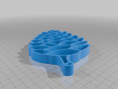 Vulvorm Dennenappel 3D Printer Model