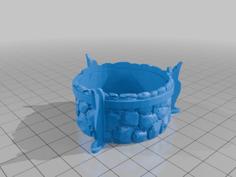 Stone Brazier Seperate Parts 3D Printer Model