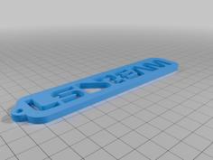 LSDream Keychain Accessory 3D Printer Model