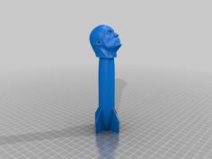 The Rock-et (The Rock +Rocket) 3D Printer Model