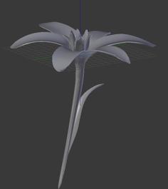 LOTR Flower 3D Printer Model