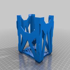 Basic Card Stock / Rack-stackable 3D Printer Model