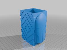 Star Wars Tiki Juice Box Holder For Kids 3D Printer Model