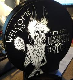 Lampe Hazbin Hotel – Alastor 3D Printer Model