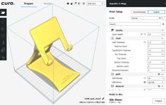 Designed-ipad Stand 3D Printer Model