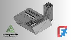 CR-30 CR 30 Print-Mill Creality Belt Guides With Tracking Switches 3D Printer Model