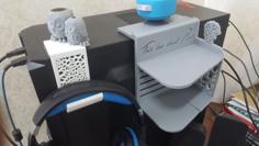 Computer Case Shelf 3D Printer Model