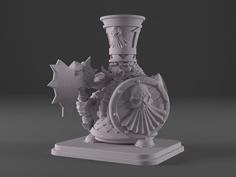 Heroquest – Infernal Dwarv (Dwarf) 3D Printer Model