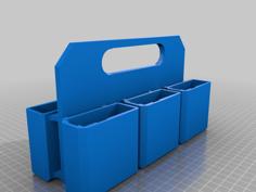 AR-15 Six Magazine Caddy 3D Printer Model