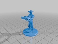 Faceless Farmer 3D Printer Model