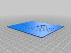 Scruffy Stencil (Futurama) 3D Printer Model