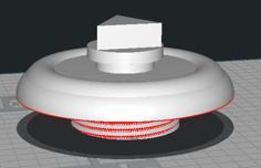 Überflurhydranten Deckel Mit Gewinde 3D Printer Model