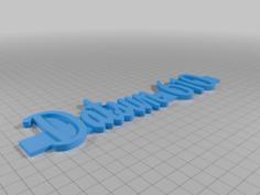 Datsun 610 Emblem 3D Printer Model