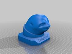 “Knowlege Is Power” – Astro Sloth 3D Printer Model