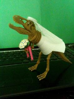 Bride’s Outfit For C. Rex 3D Printer Model