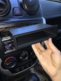 Car Box For Small Items 1din In 2din 3D Printer Model