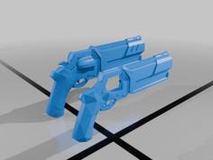 ULTRAKILL SLAB REVOLVER 3D Printer Model