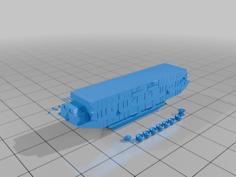 PDP AMPHIBIOUS Bridge (russian) 3D Printer Model