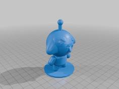 Cute Kawaii Animal Dog Character (Inspired By BizBaz Club) 3D Printer Model