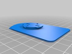 Wahoo Roam Mounting Tabs FIX 3D Printer Model