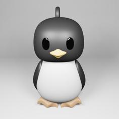 KEYCHAIN PENGUIN 3D Printer Model