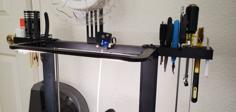 Tool Holder For Ender 3 V3 KE/SE With LED Light Bar, Left / Right For More Tools 3D Printer Model