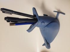 Seagull Q-Tip Holder 3D Printer Model