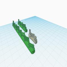 Redesigned Triangle Rail Fence 3D Printer Model