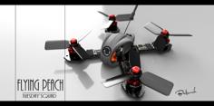 Flying Peach – Microswift Evolution 3D Printer Model