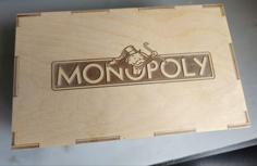 Monopoly Lasercut Box