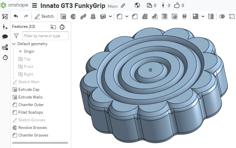 Innato GT3 Funky Grip 3D Printer Model