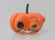 Pumpkin Night Mask 3D Printer Model