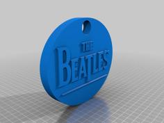 The Beatles Keychain 3D Printer Model