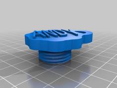 DIN Valve Cap For SCUBA Tank 3D Printer Model