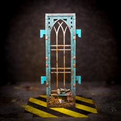 Laser Cut Kill Team Modular Chalnath – Tall Walls