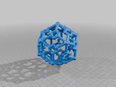 STEWART RHOMBIC TRIACONTAHEDRON 2 3D Printer Model