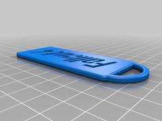 Fallout 4 Keychain 3D Printer Model